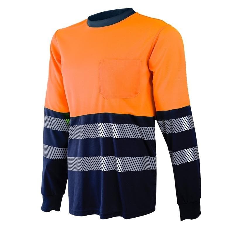 Camiseta manga larga alta visibilidad, modelo 1030LZ (camisetas de alta visibilidad)