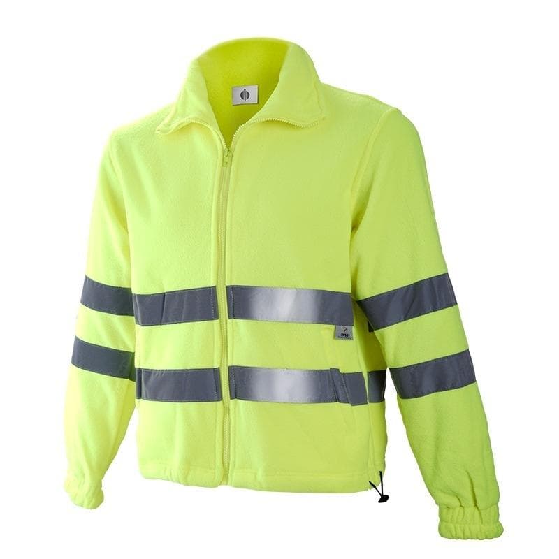 Forro polar alta visibilidad con cremallera entera, modelo 1207C (sudaderas y forros polares de alta visibilidad)
