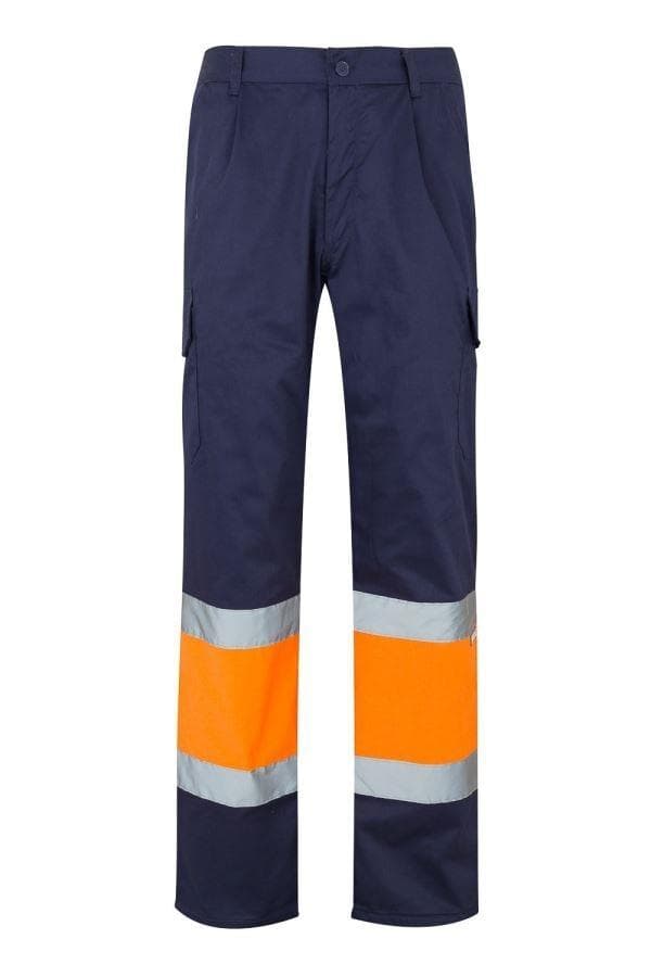 Pantalón forrado alta visibilidad bicolor, modelo 156 (pantalones de alta visibilidad)