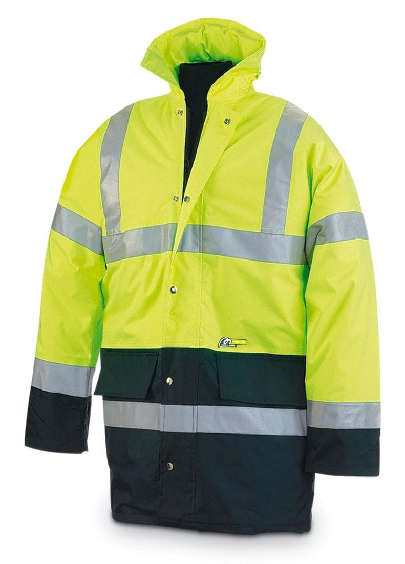 Parka de alta visibilidad con doble cierre frontal, modelo 288PFMIX (parkas de alta visibilidad)